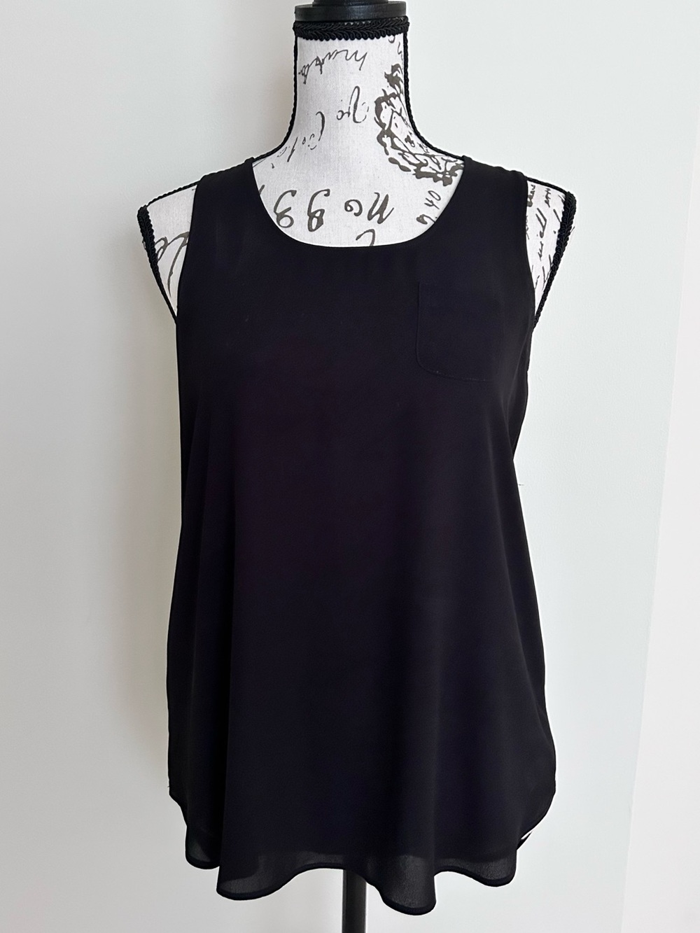LOFT Flowy Semi-Sheer Minimalist Camisole/Tank Top